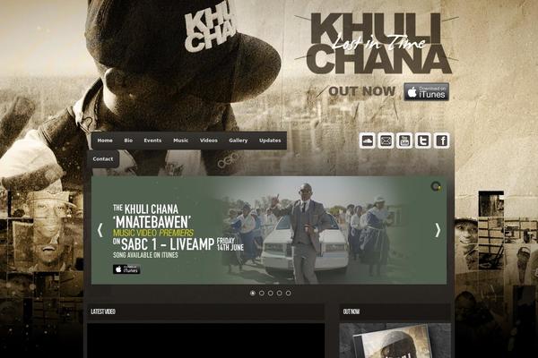 Cool Blog theme site design template sample