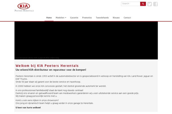 kiaherentals.be site used Kia