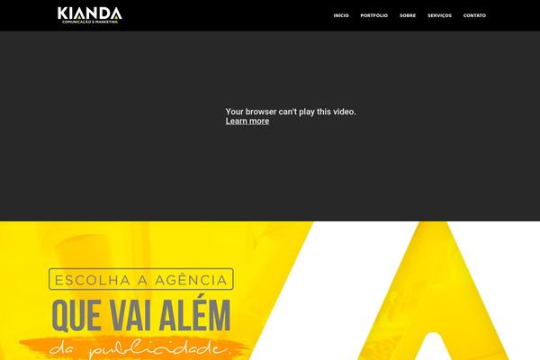 kiandacomunicacao.com site used Thememountain-warhol