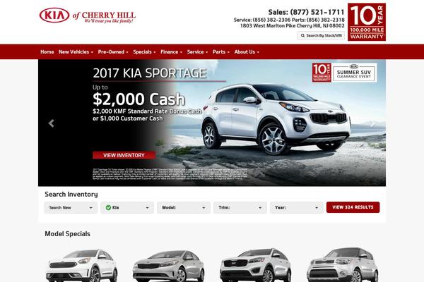 kiaofcherryhill.com site used Bs