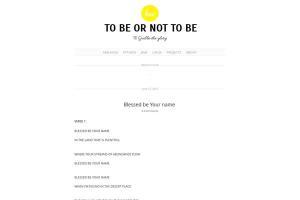 Manifest theme site design template sample