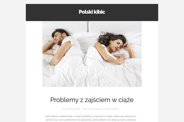 McKinley theme site design template sample