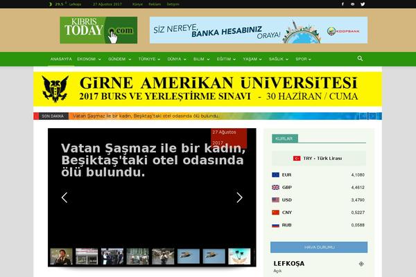 kibristoday.com site used Thehaberv2