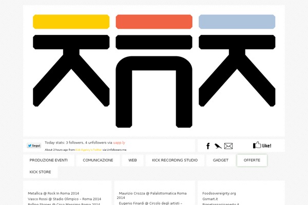 kickagency.com site used Kick