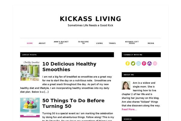 Daily Dish Pro theme site design template sample