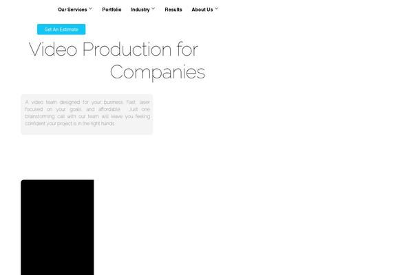 Site using Vimeo plugin