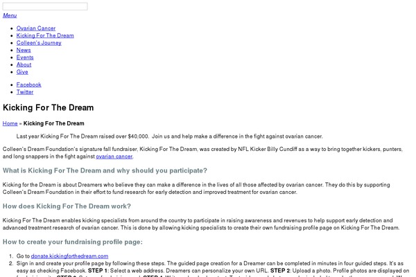 Cdf theme site design template sample