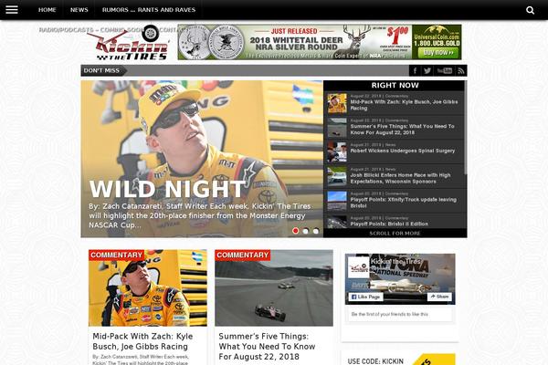 Gameday theme site design template sample