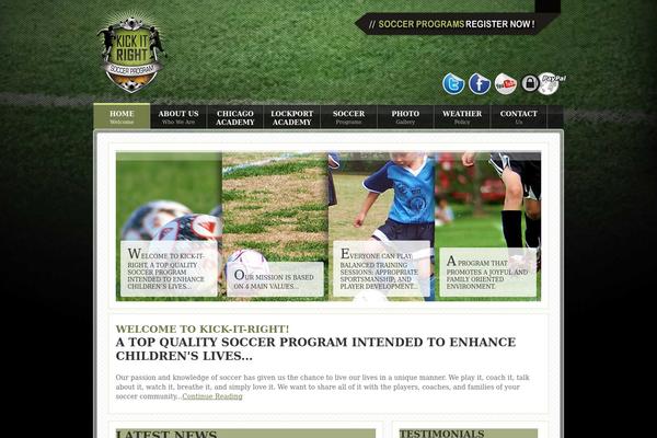 Corporate theme site design template sample