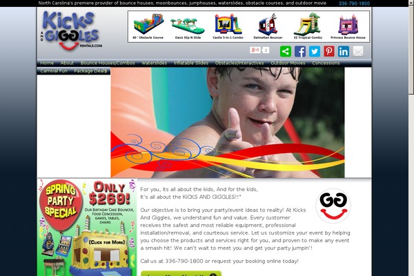 Pekaboo theme site design template sample