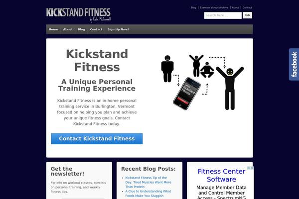 Site using Facebook-popout-likebox plugin