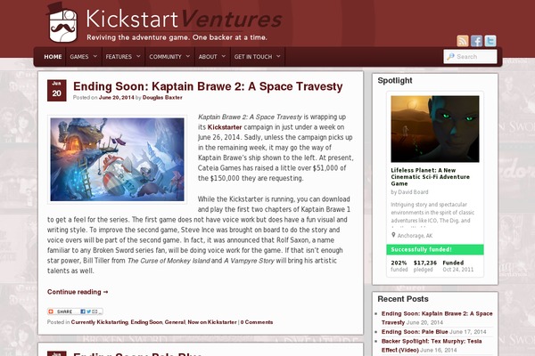 Site using Carousel Slider plugin