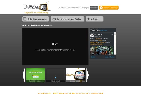 Fundify theme site design template sample