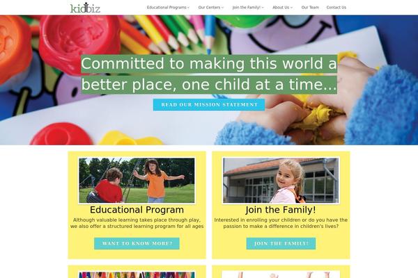 DMS theme site design template sample