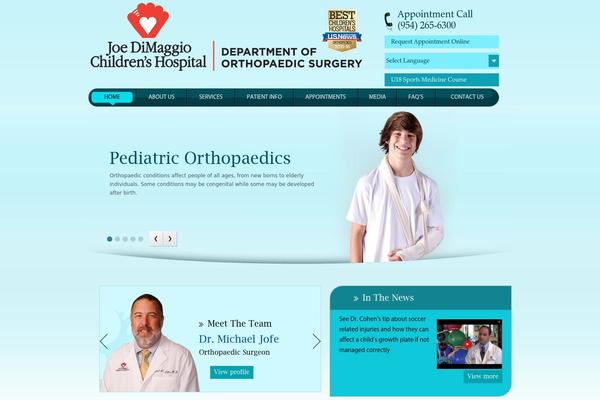 YPO theme site design template sample