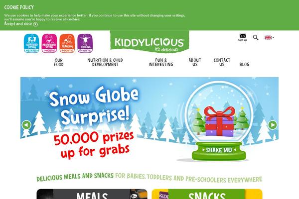 kiddylicious.com site used Wp-kid