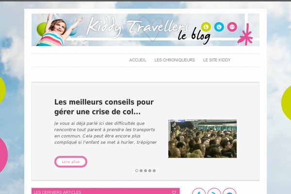 kiddytravellers.fr site used Pdm