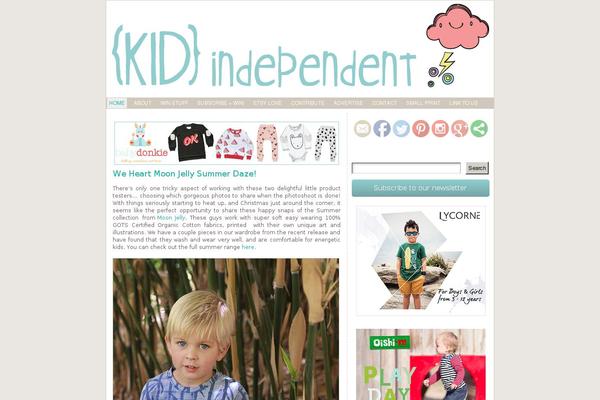 Site using Sociable plugin