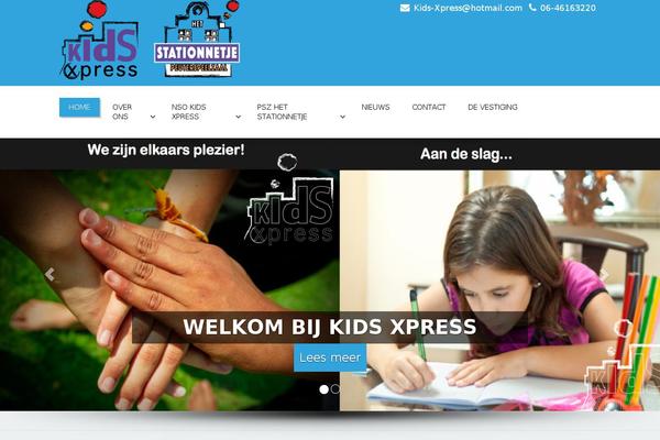 Enigma theme site design template sample