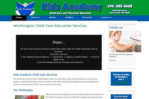 Site using Revolution Slider plugin
