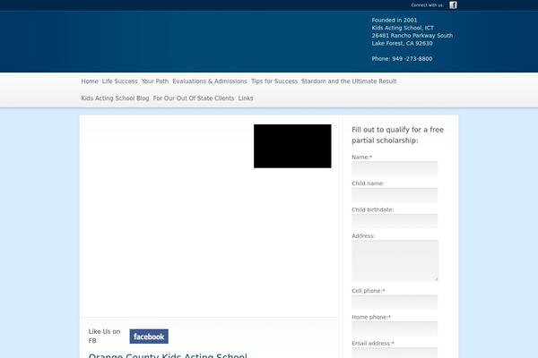 Modular theme site design template sample