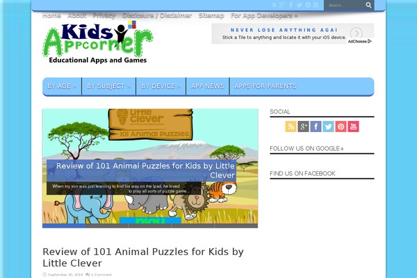 Site using Embed iPhone/iPad App plugin