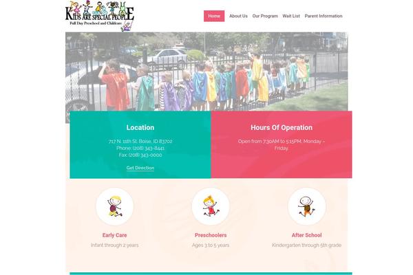 kidsarespecialpeople.com site used Bambini