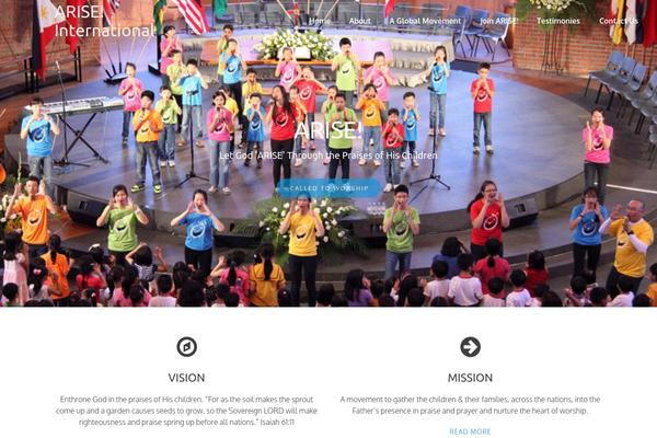 BLDR theme site design template sample