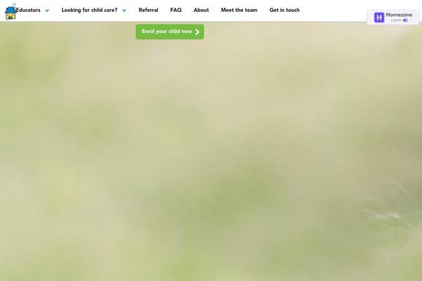 Zephyr-child theme site design template sample