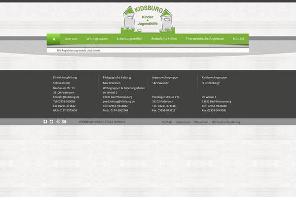 Xtreme One theme site design template sample