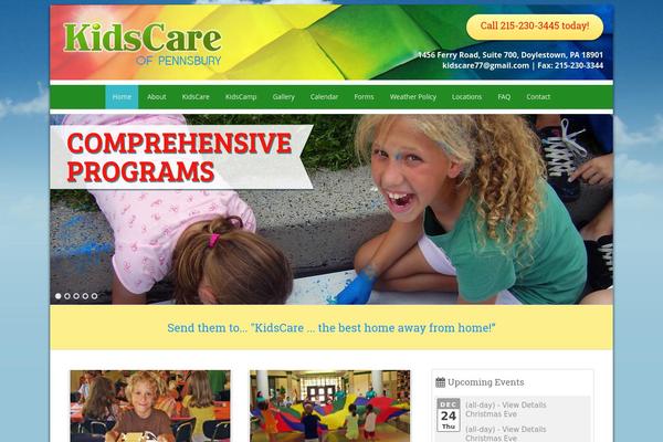 Winfield theme site design template sample