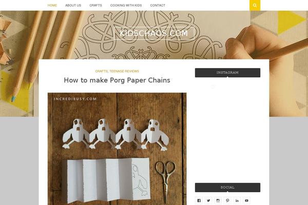 Bulan theme site design template sample