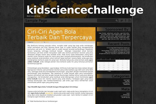 Ping theme site design template sample