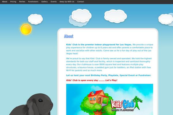 kidsclublv.com site used Bunny