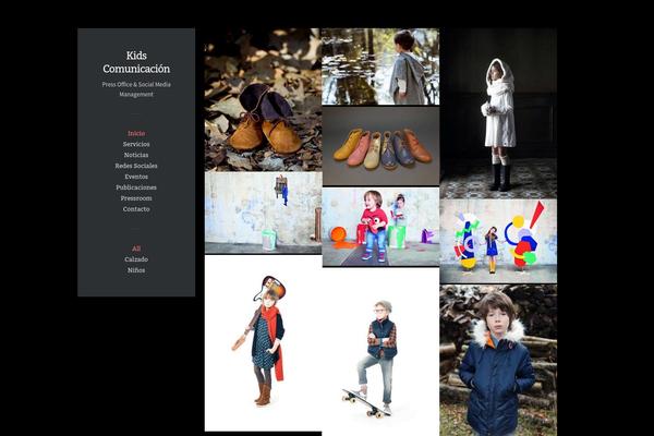 Snazzy theme site design template sample