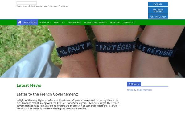 ColorMag theme site design template sample