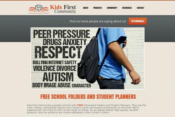 kidsfirstcommunity.com site used Theme1371