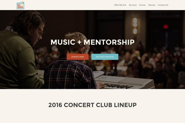 Zerif Lite theme site design template sample