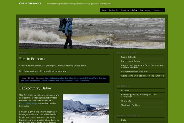 Modularity Lite theme site design template sample