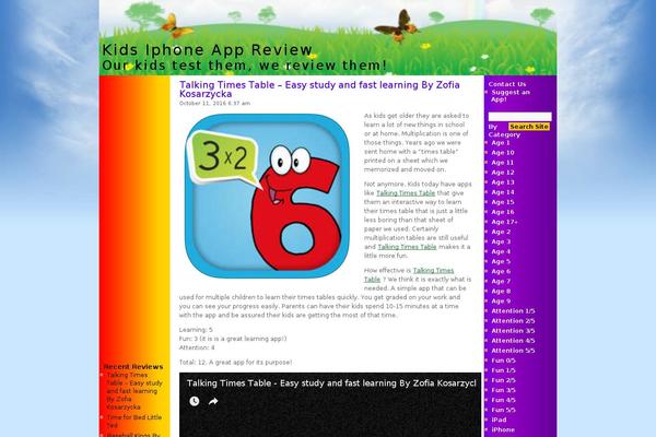 kidpaint theme websites examples
