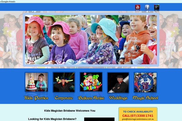 Magic theme site design template sample