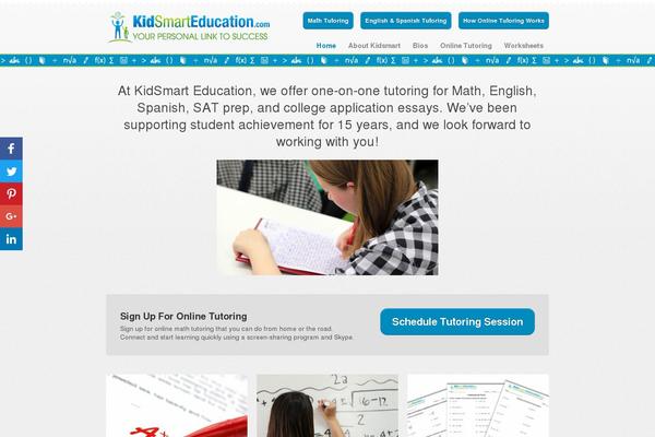 kidsmarteducation.com site used Online-tutoring
