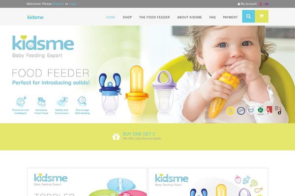 Trend theme site design template sample