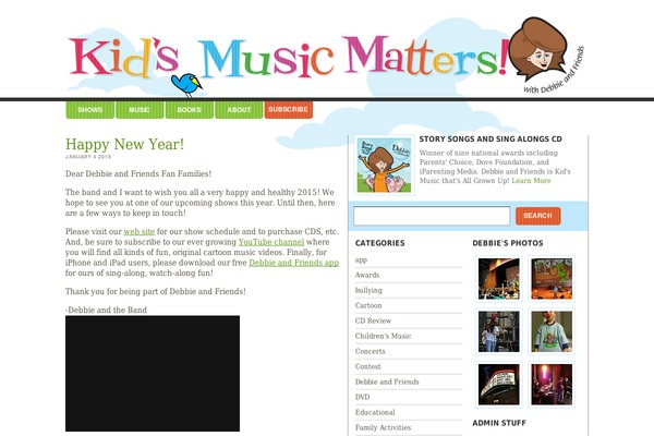 Bluebird theme site design template sample