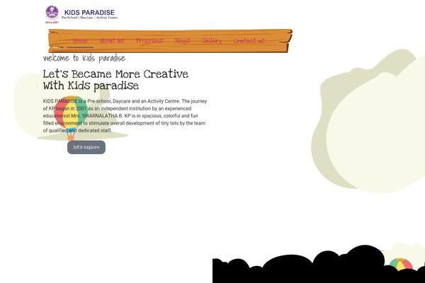 Site using Page-builder plugin