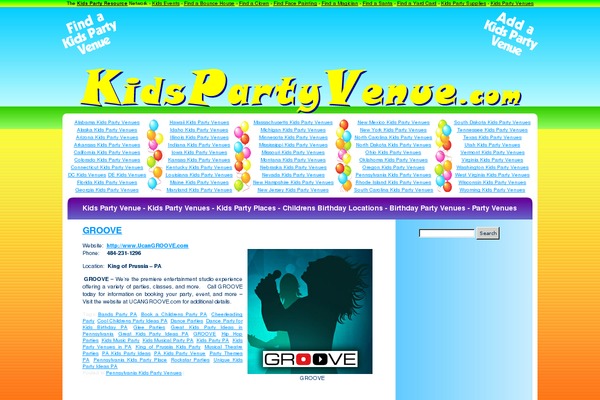 Default theme site design template sample