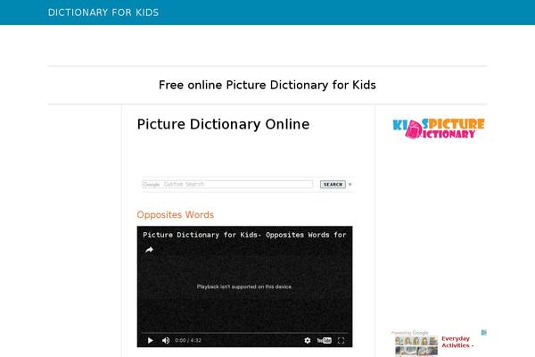 Site using Easy Table of Contents plugin