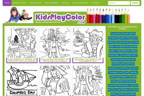 Color3 theme site design template sample