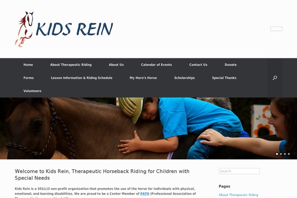 Vantage theme site design template sample