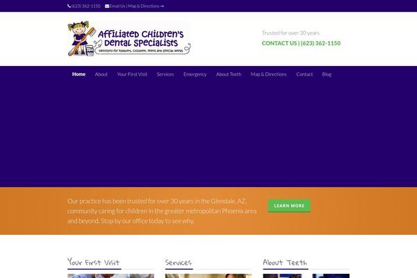 Frisco theme site design template sample